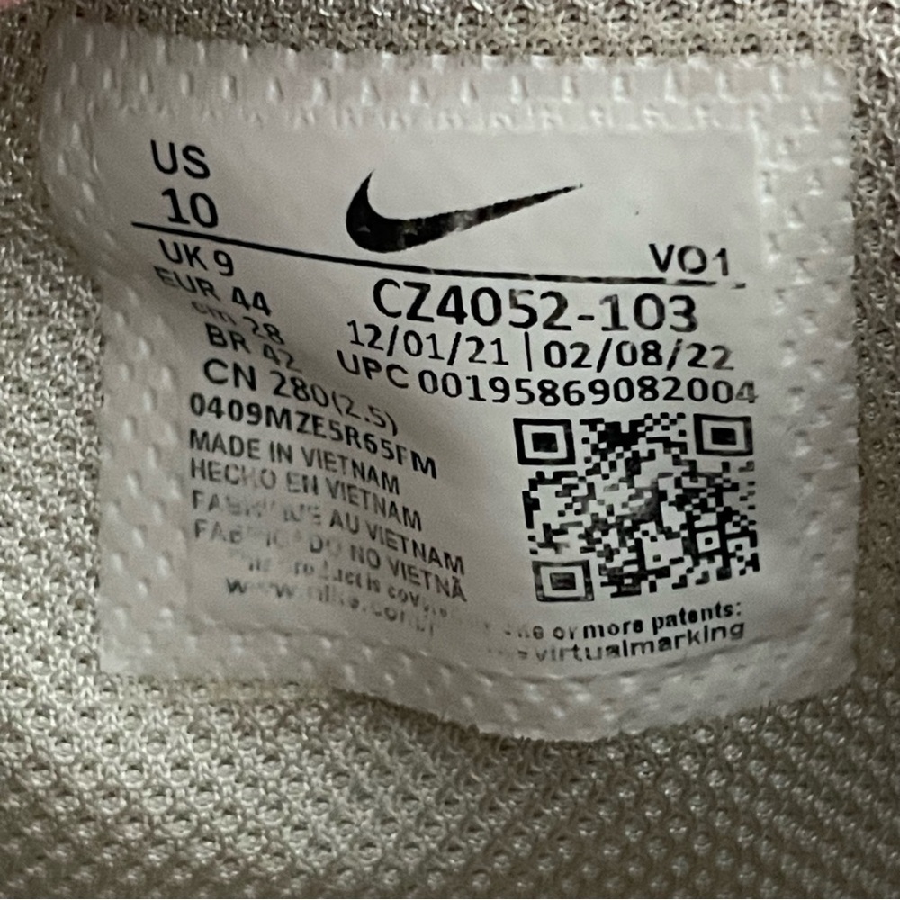 Nike Witnnea VII LeBron men’s size 10 - Picture 9 of 9
